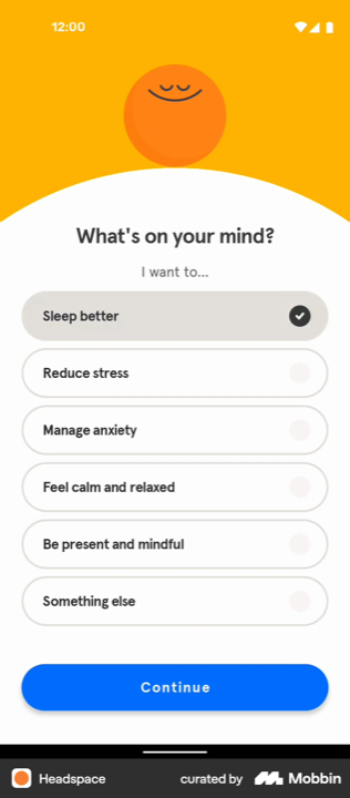 Headspace app